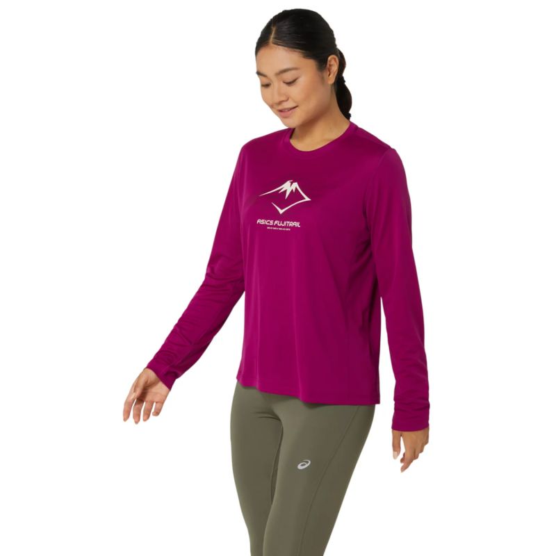 Asics Fujitrail Logo LS Top W 2012D042-500