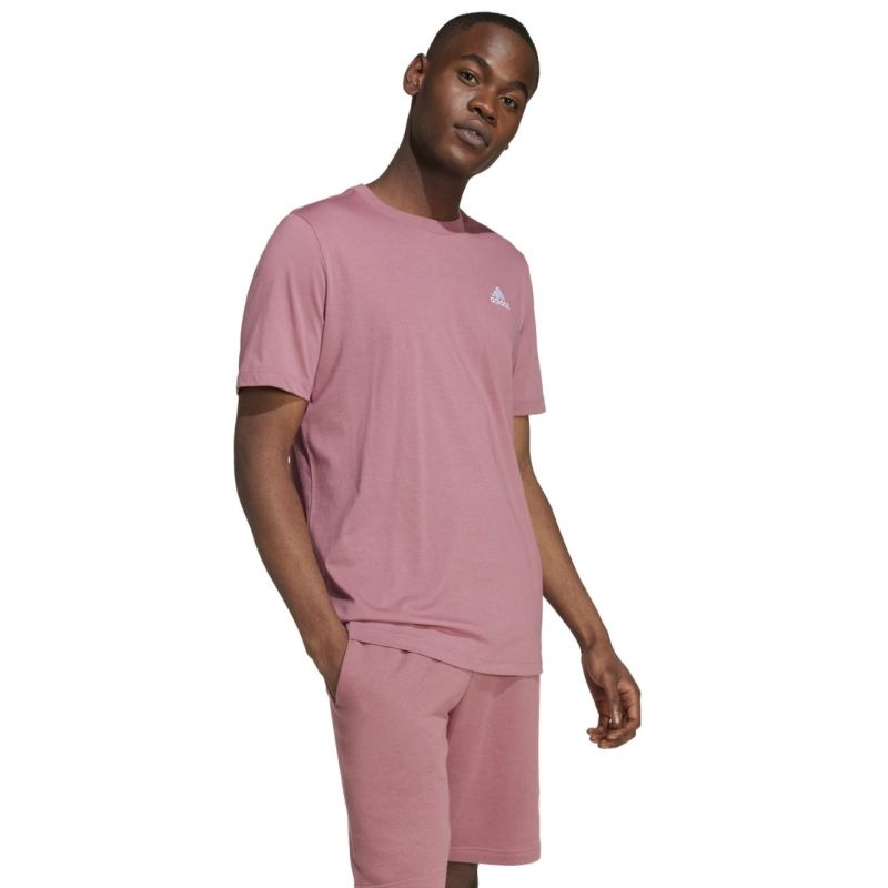 adidas Essentials Single Jersey Ricamo Piccolo Logo Uomo IX0120