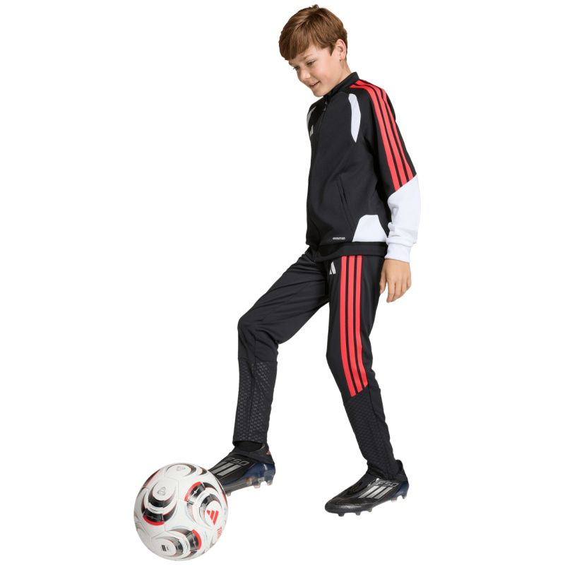 adidas Tiro 26 Competition Training Kids' Sweatshirt Black, White, and Red KC3791