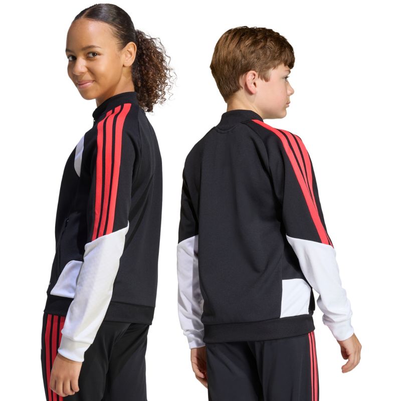 adidas Tiro 26 Competition Training Kids' Sweatshirt Black, White, and Red KC3791