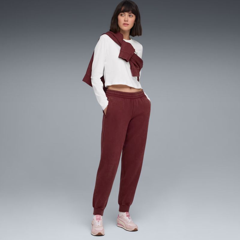 Puma ESS Elevated Comfort Wash Sweatpants W 688104 96
