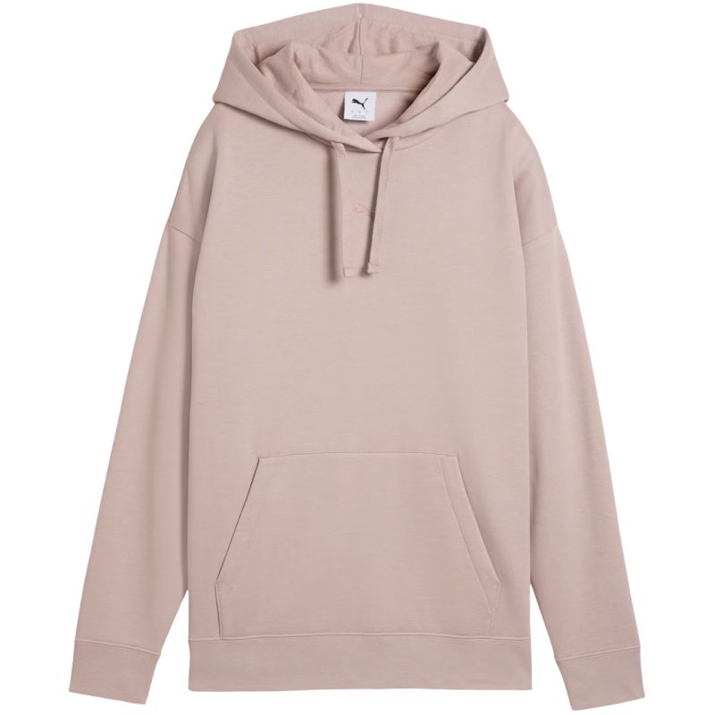 Puma ESS Centered Cat Logo Relaxed Hoodie Pink 692917 89