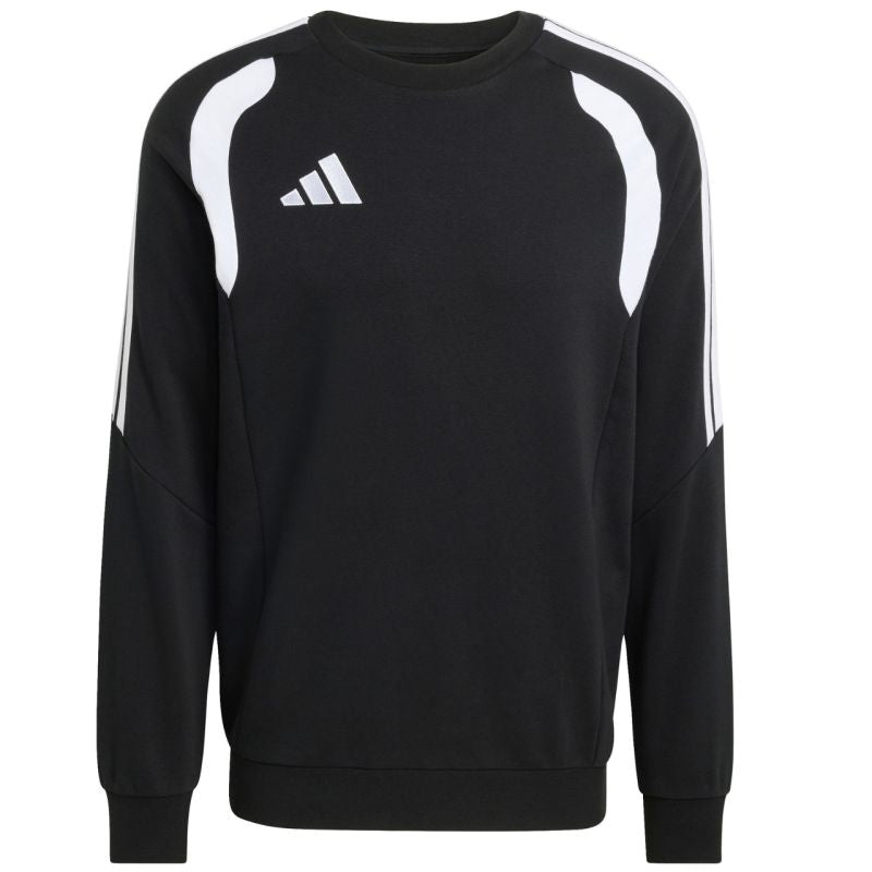 Felpa girocollo adidas Tiro 26 League da uomo, nero e bianco KF3413
