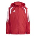 Giacca a vento da bambino adidas Tiro 24 League rossa JY9724