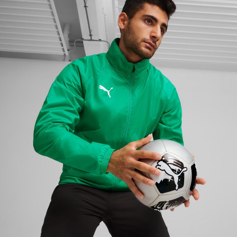 Giacca Puma Team Goal All Weather da uomo verde 659038 05