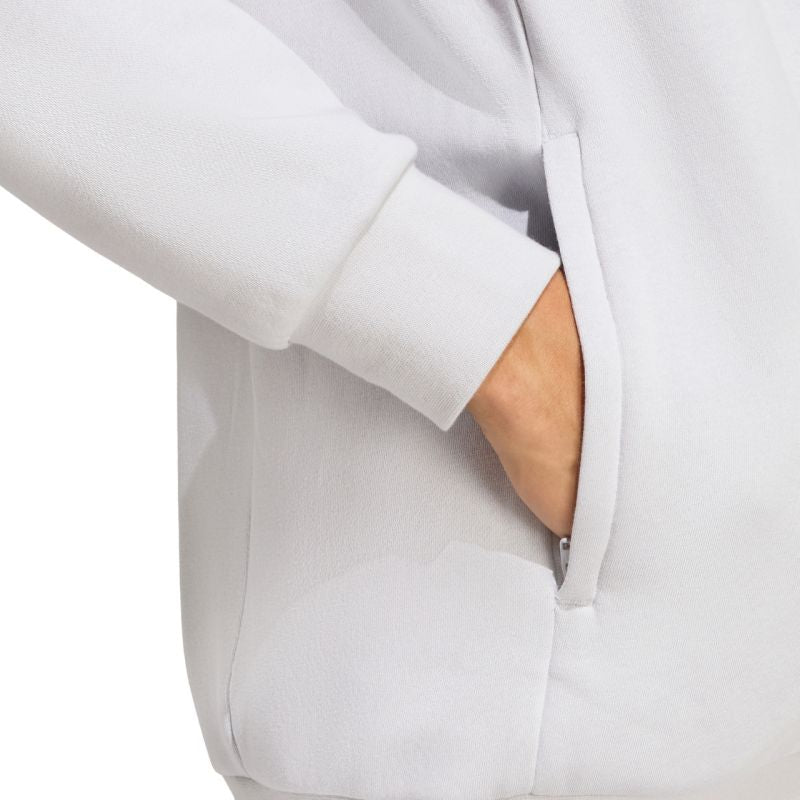 Felpa con cappuccio e zip intera adidas Tiro 26 League da uomo Grigia KF3319