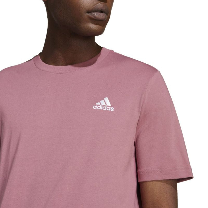 adidas Essentials Single Jersey Ricamo Piccolo Logo Uomo IX0120