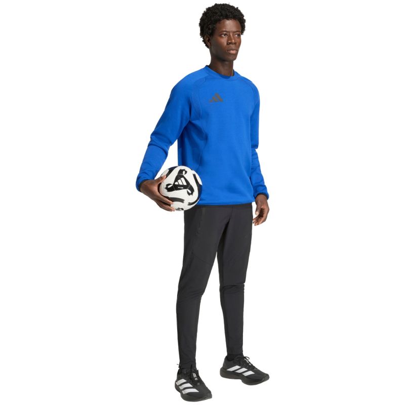 Felpa girocollo da uomo adidas Tiro 26 Travel blu KD1146