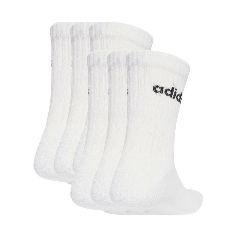 Adidas Linear Crew Socks Cushioned 6 Pairs JL6096