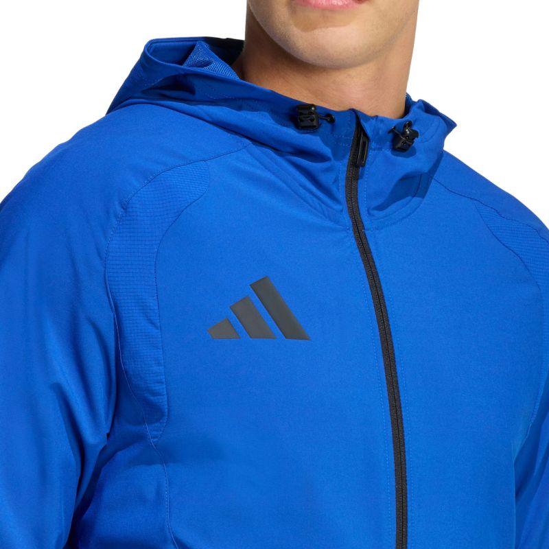Giacca da uomo adidas Tiro 26 Travel Windbreaker blu KD3335