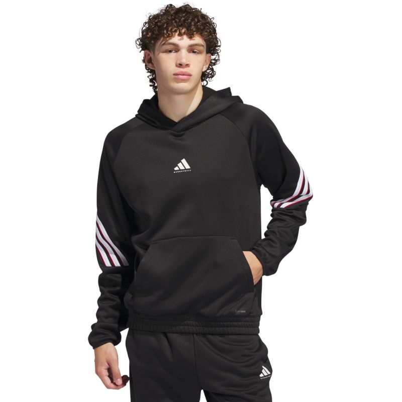 Adidas Basketball Crazy Warm Felpa con cappuccio M JN2491