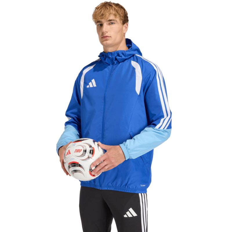 Giacca da uomo adidas Tiro 26 Competition All Weather Blu KB0135