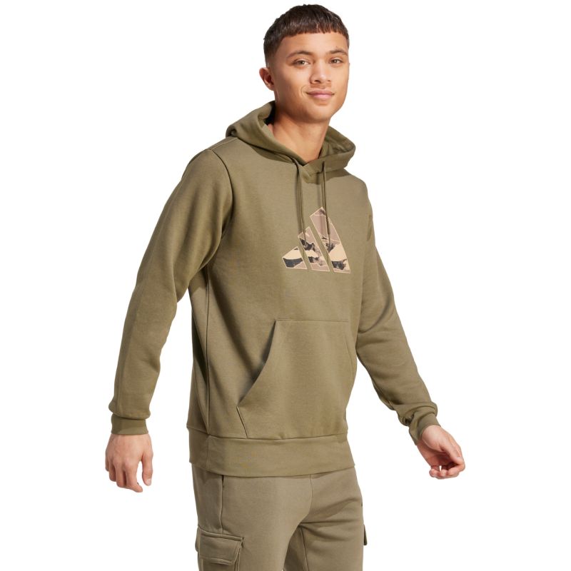 Men's adidas Camo olive sweatshirt JM6379