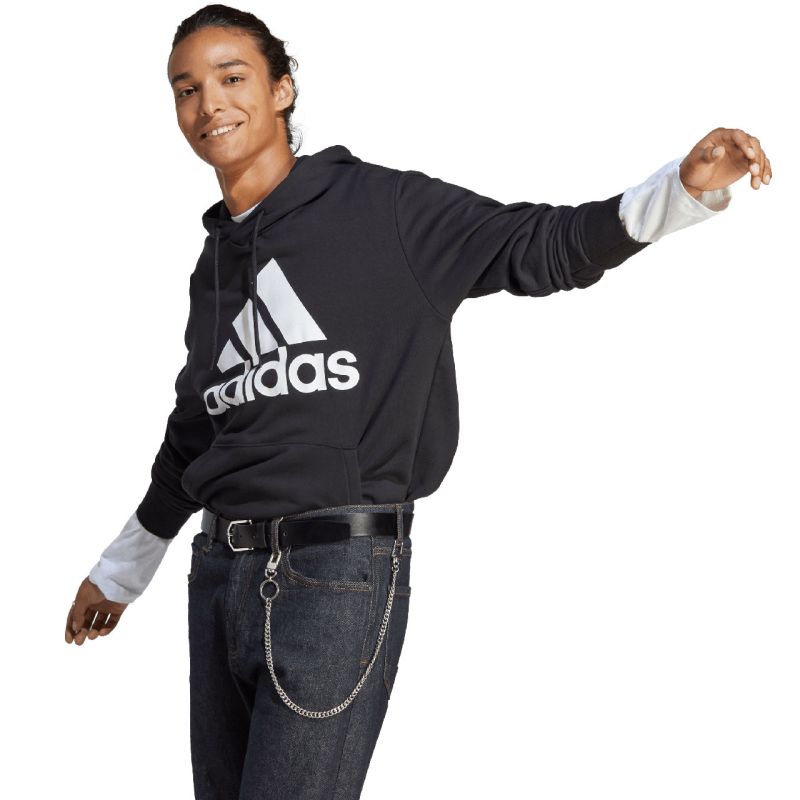 Felpa con cappuccio adidas Essentials French Terry Big Logo M IC9363