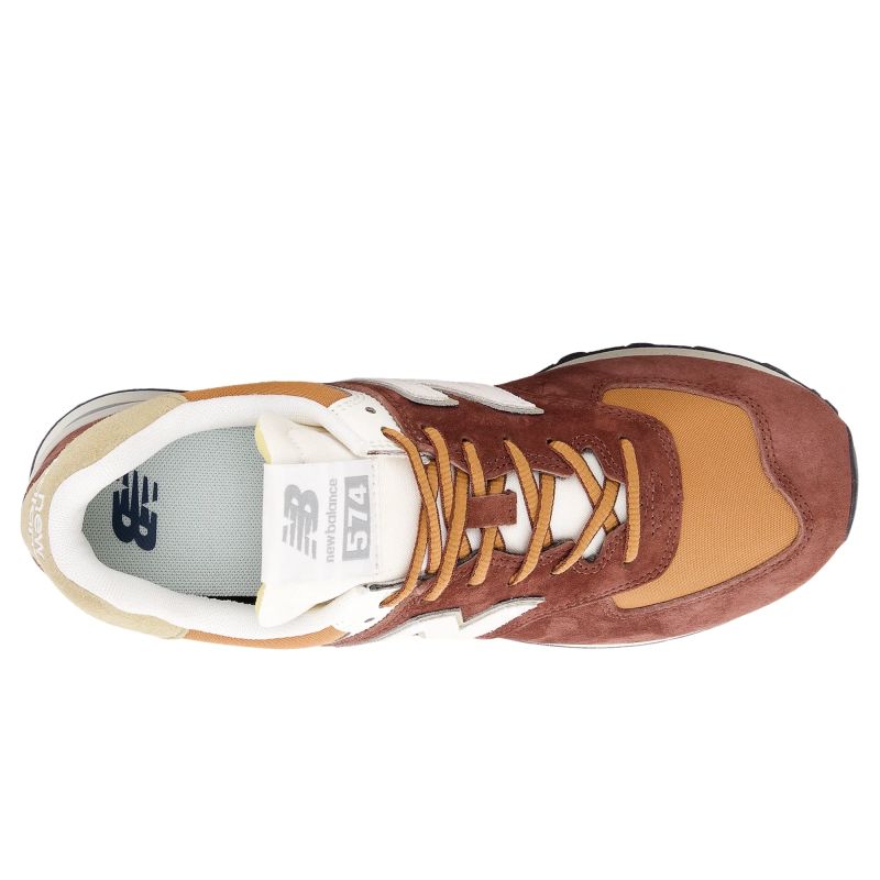 New Balance U574 lifestyle brown unisex sneakers (U574MRR)