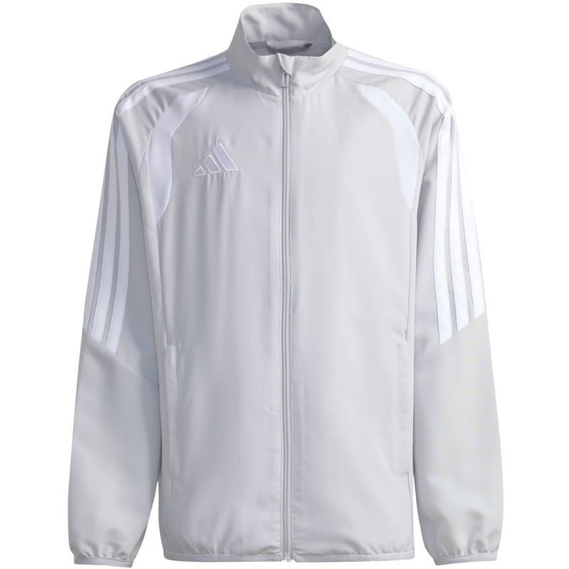 adidas Tiro 26 League Presentation light gray kids' sweatshirt JZ9053