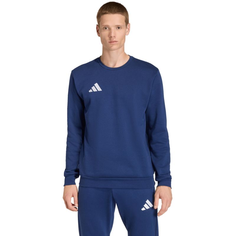Felpa adidas Entrada 26 da uomo blu navy JZ6574