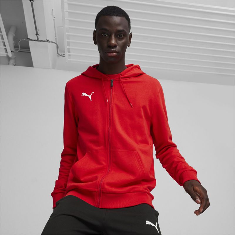 Puma Team Goal Casuals Felpa con cappuccio M 658595 01