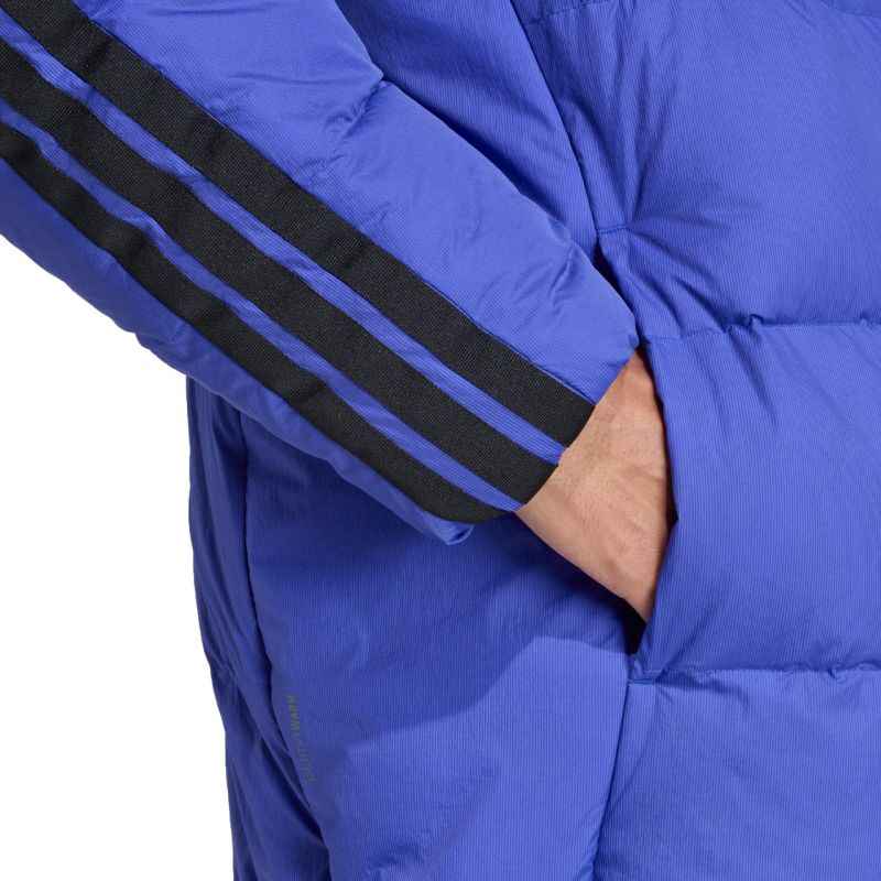 Giacca uomo adidas Ess 3S PD HD J cobalto JW9099