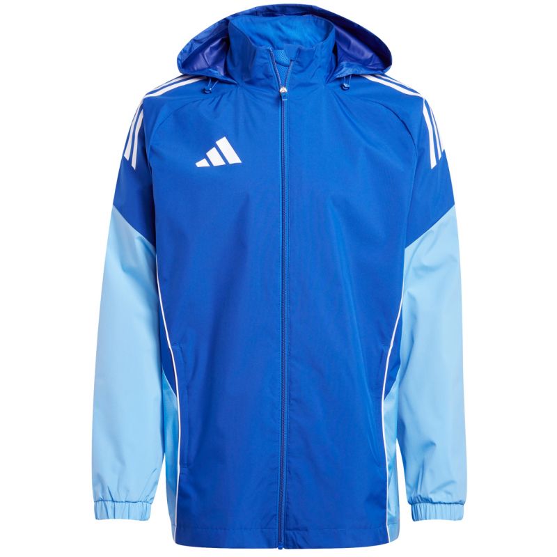 Men's adidas Tiro 25 Competition All-Weather Jacket Blue JI8930