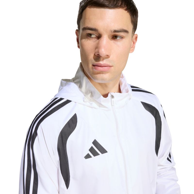Giacca a vento da uomo adidas Tiro 26 League White JY9734