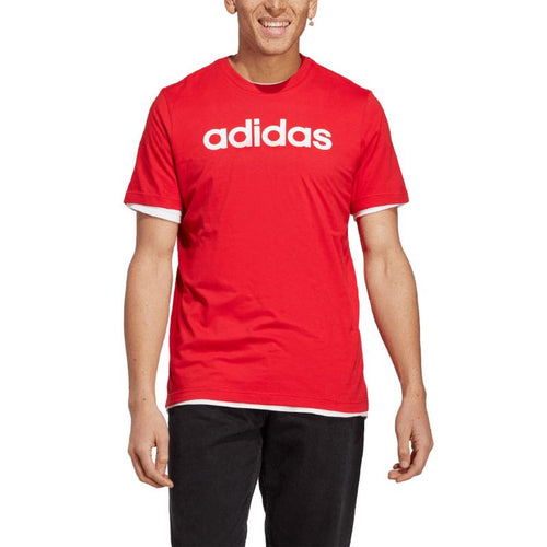 adidas Essentials Single Jersey Logo Lineare Ricamato Uomo IC9278