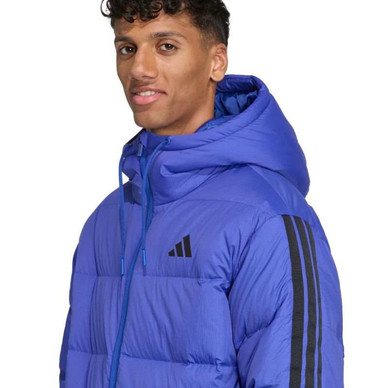 Giacca uomo adidas Ess 3S PD HD J cobalto JW9099