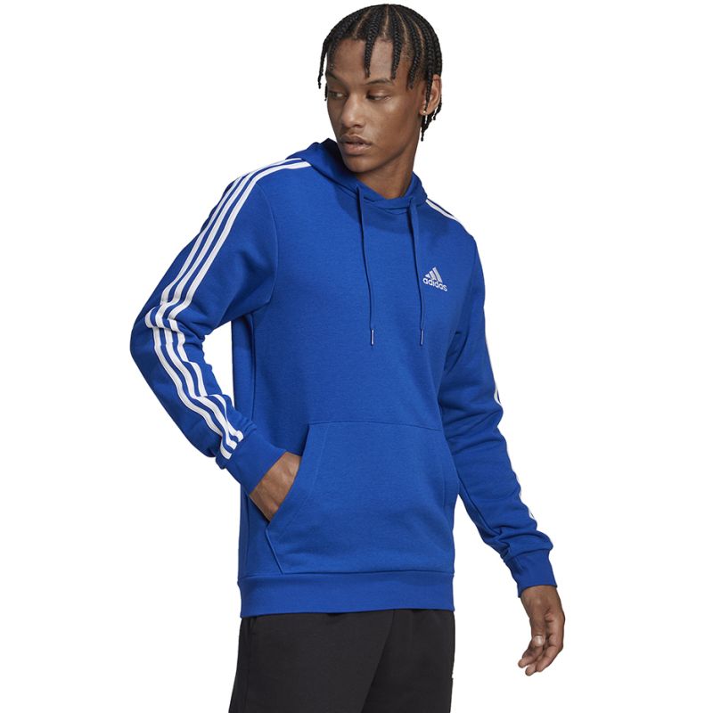 adidas Essentials Felpa con cappuccio 3 strisce M HL2228