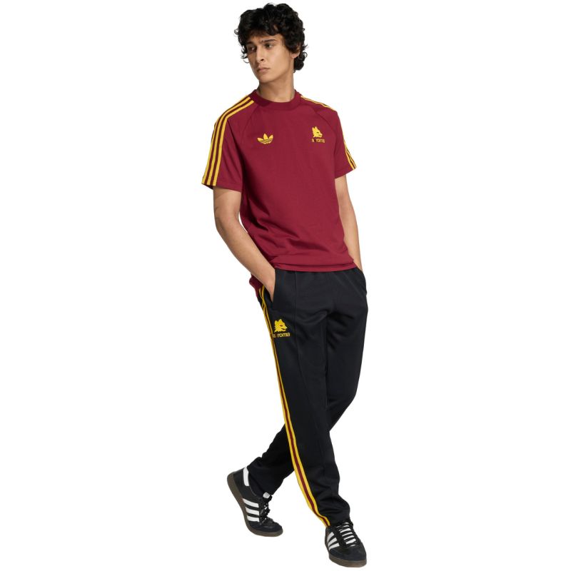 T-shirt adidas AS Roma Originals da uomo bordeaux JZ7185