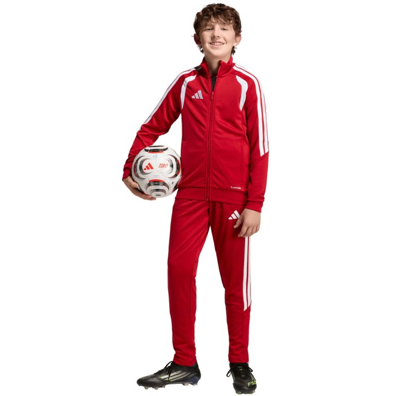Felpa da allenamento adidas Tiro 26 League rosso JY7200 per bambino/a