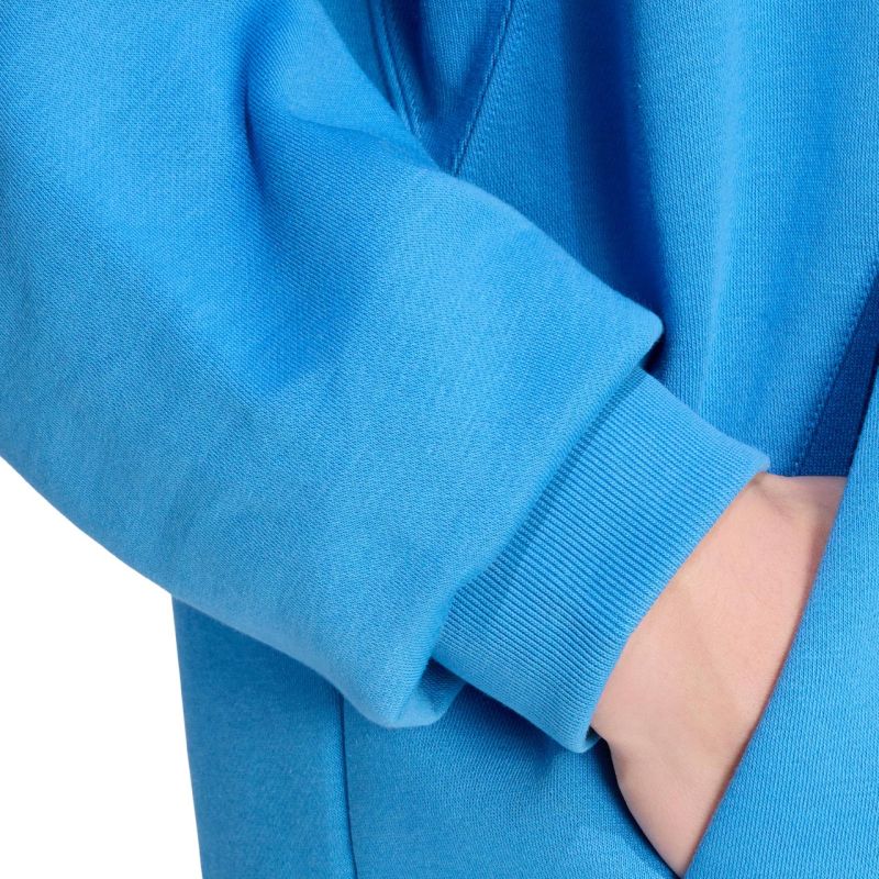Men's adidas ALL SZN Fleece Hoodie blue KC3182