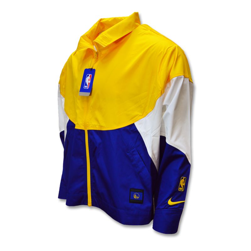 Women's Nike Performance NBA Golden State Warriors Windbreaker Jacket - AV0641-728