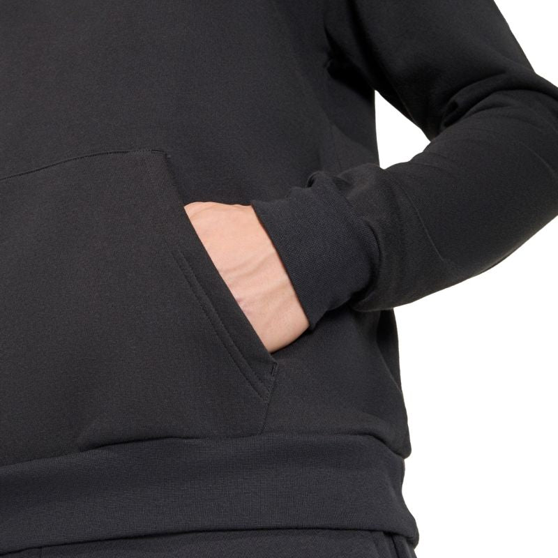 Felpa con cappuccio adidas Entrada 26 da uomo nera JZ6577