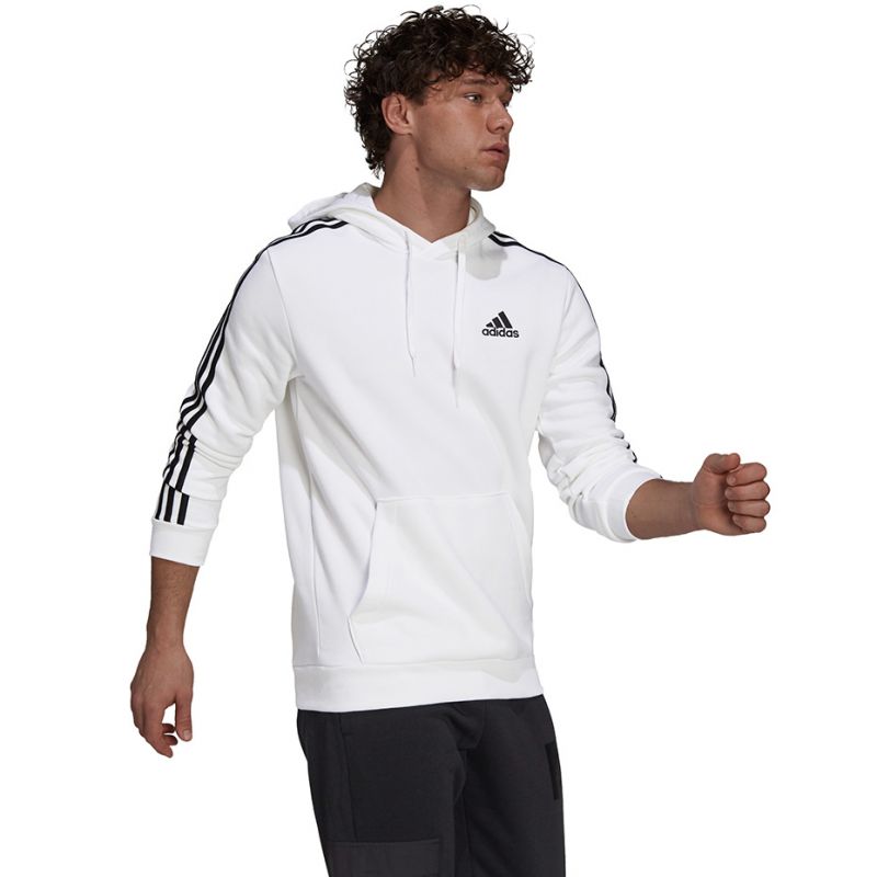 adidas Essentials Fleece 3-Stripes Hoodie M GU2522