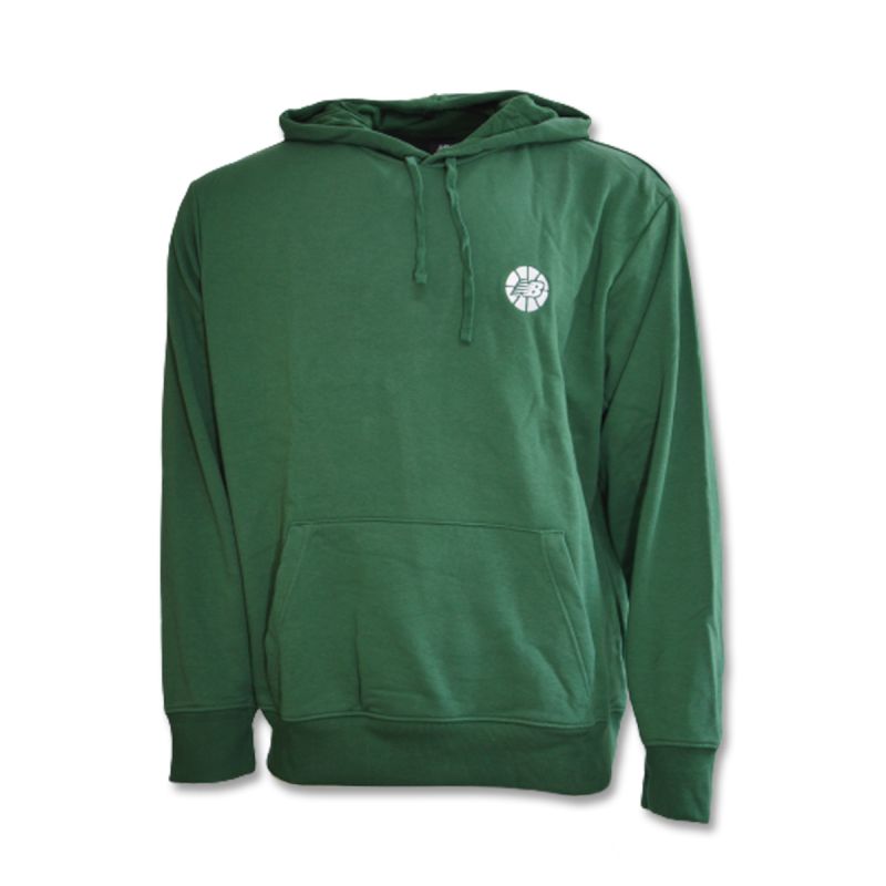 Felpa con Cappuccio New Balance Hoops Essentials Fundamental - MT23581TFN
