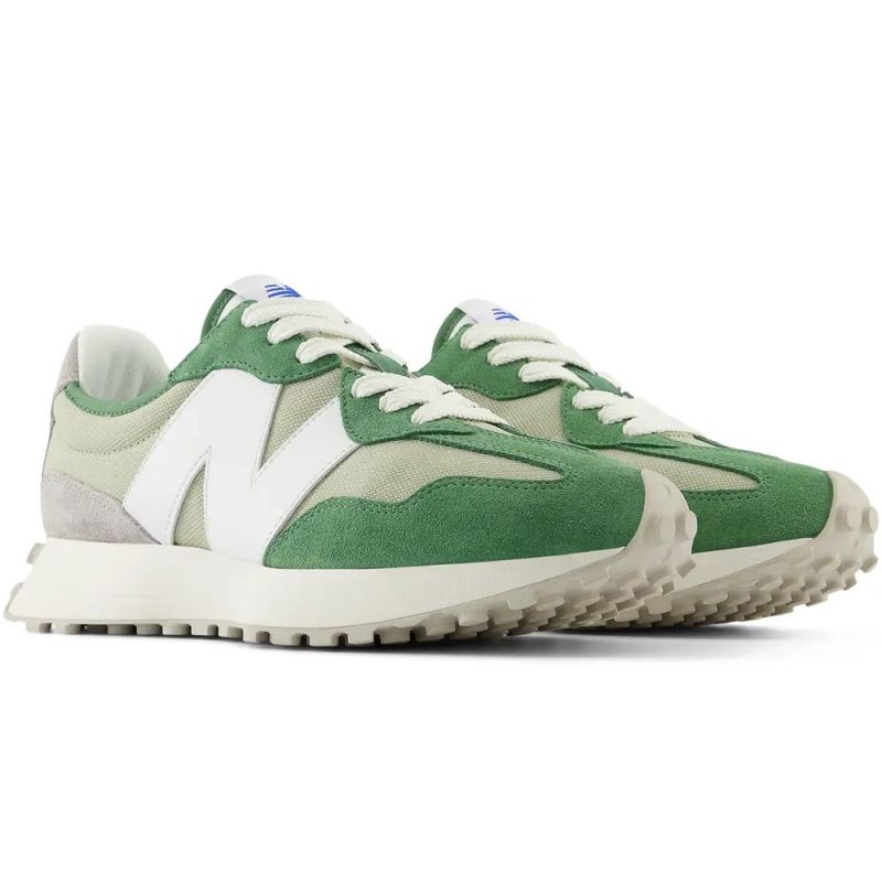 New Balance 327 Women's/Men's Sneakers Suede Green (U327CE)