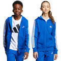 adidas Essentials Full-Zip Hoodie per Bambini Blu JY4977