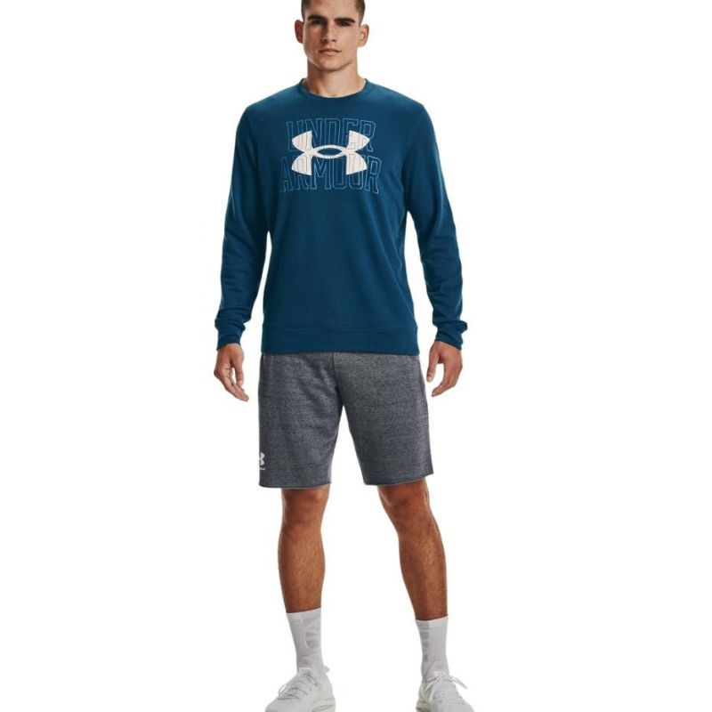 Under Armor UA Rival Terry Logo Crew M 1370391 458 sweatshirt