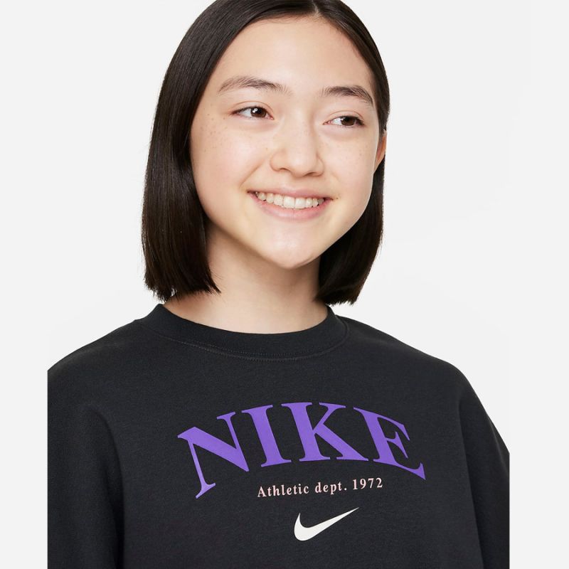 Felpa Nike Sportswear Trend FLC Crew Jr DV2563-045