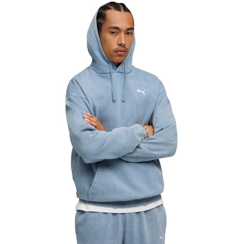 Puma ESS Elevated Relaxed Wash Hoodie M 688049 34