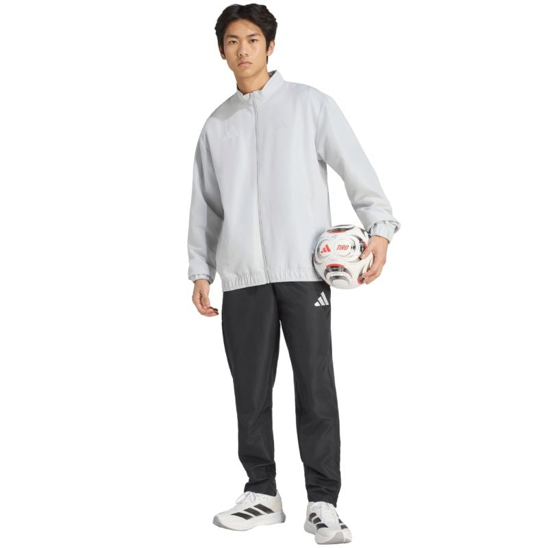 Men's adidas Entrada 26 Presentation sweatshirt gray JZ6620
