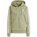 Felpa in Pile con Cerniera Intera a 3 Strisce adidas Essentials W JP2352