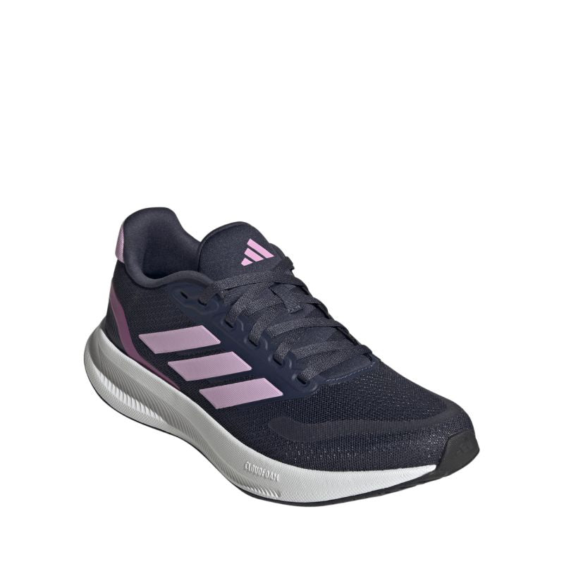 Adidas Runfalcon 5 Running Women's Shoes Black and Pink JQ8755