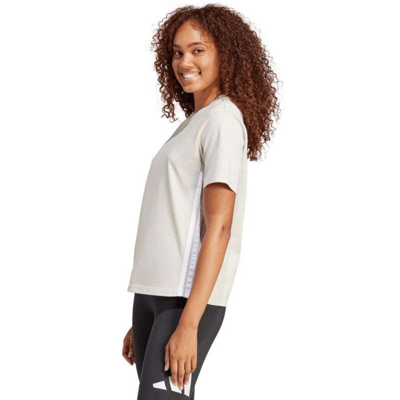 adidas Essentials Maglietta in Cotone 3 Strisce Donna JE1237