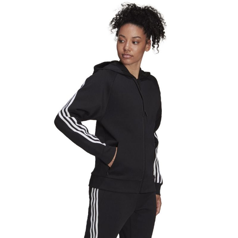 Felpa con cappuccio intera Adidas FI 3 Stripes H57287