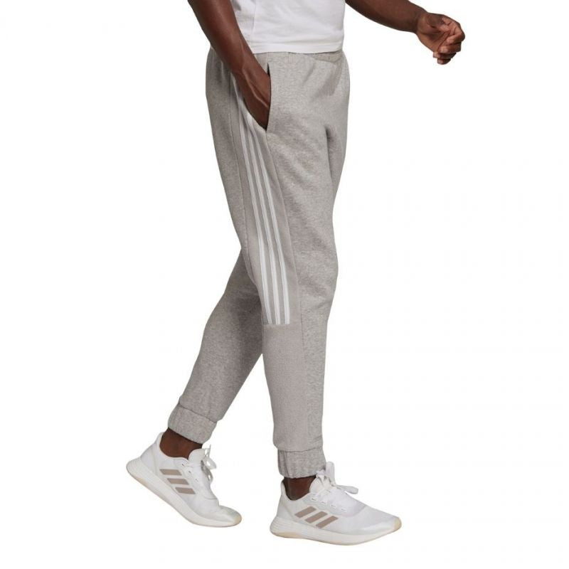 adidas Essentials Colorblock Block Cut 3-Stripes Regular Tapered Pants W HB2768