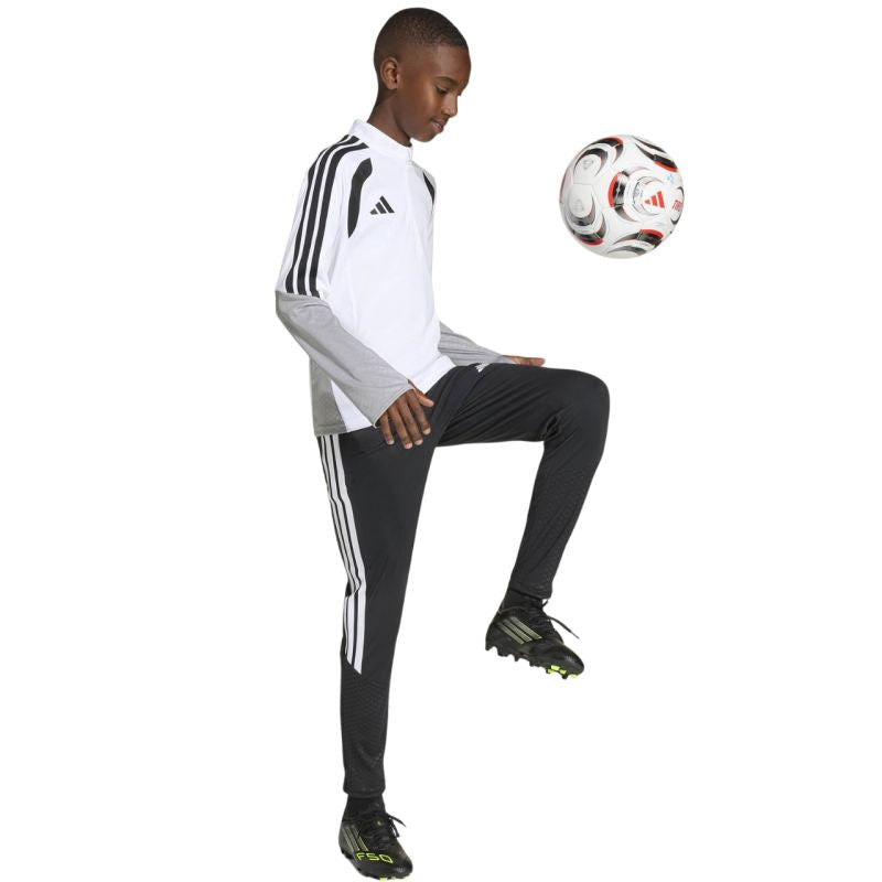 adidas Tiro 26 Competition Training Top for kids, white and gray KA7577