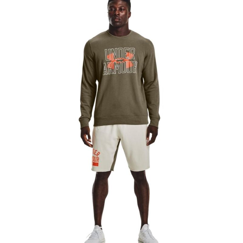 Under Armor UA Rival Terry Logo Crew M 1370391 361 sweatshirt