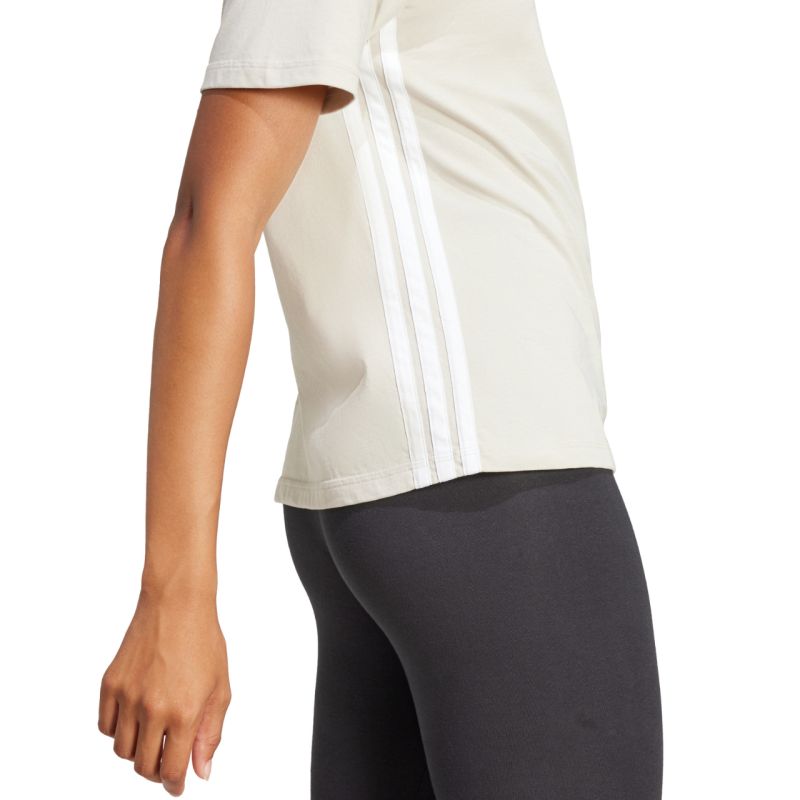 adidas Essentials Maglietta in Cotone 3 Strisce Donna JE1237
