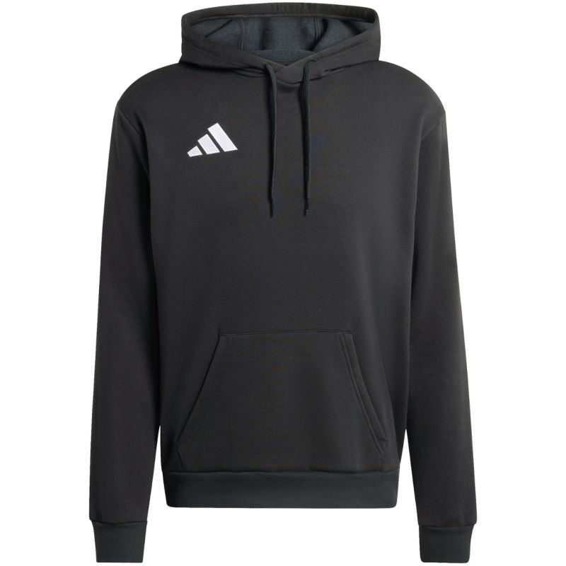 Felpa con cappuccio adidas Entrada 26 da uomo nera JZ6577